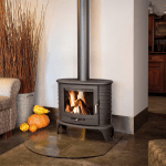 Wood burning cast iron stove K8 Turbofan Ø 130 9 kW