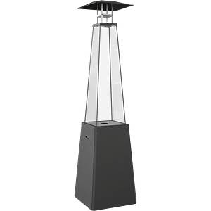 UMBRELLA BS STEEL COLOUR BLACK WITH PIPE AND REDUCER