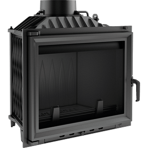 CAST IRON FIREPLACE ANTEK 10 KW Ø 180