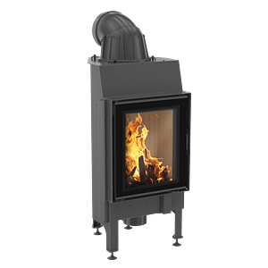 Steel Fireplace NADIA 8 7 KW Ø 200