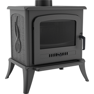 WOOD BURNING CAST IRON STOVE K7 Ø 130 5 KW