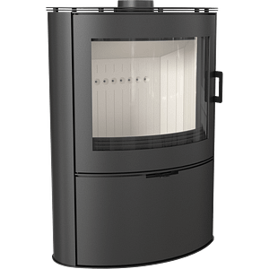 Wood burning steel stove AB Ø 150 10 kW