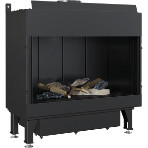 GAS FIREPLACE LEO 70 FRONT FACING PROPANE BUTANE ∅ 100/150 6,1 KW MANUAL