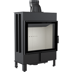 Steel Fireplace LUCY 15 KW Ø 200