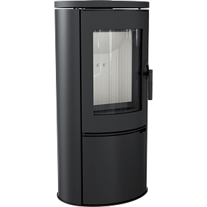 Wood burning steel-cast iron stove AB Ø 150 8 kW