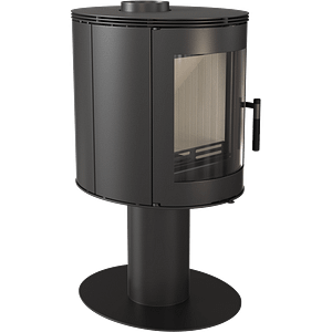 WOOD BURNING STEEL STOVE ORBIT Ø 150 7 KW