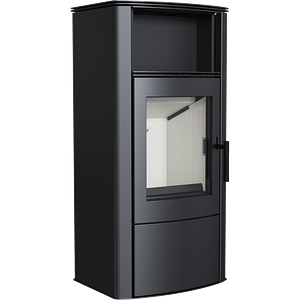 Wood Burning Steel Stove PROTON Ø 150 8 KW