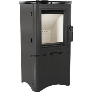 Wood burning steel stove K5 Ø 150 7 kW