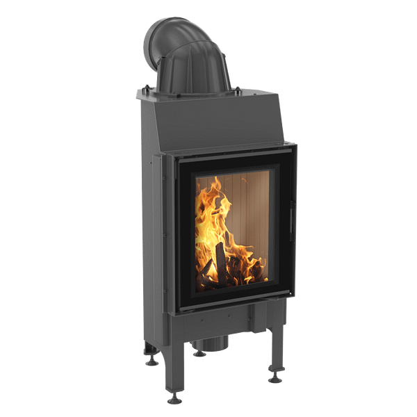 Steel Fireplace NADIA 8 7 KW Ø 200
