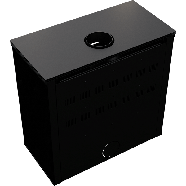 Freestanding STOVE JUNO 12 Panel White/Black - Image 3