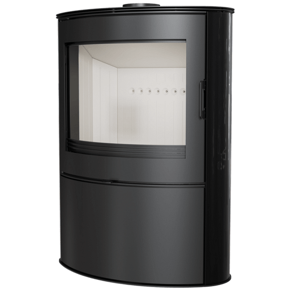Wood Burning Steel Tiled Stove AB Ø 150 10 KW black/red - Image 3