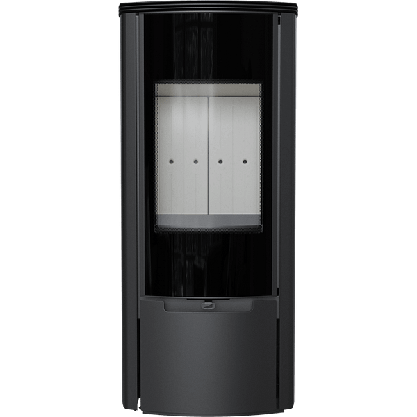 Wood burning steel stove ENYO Ø 150 6 kW - Image 3