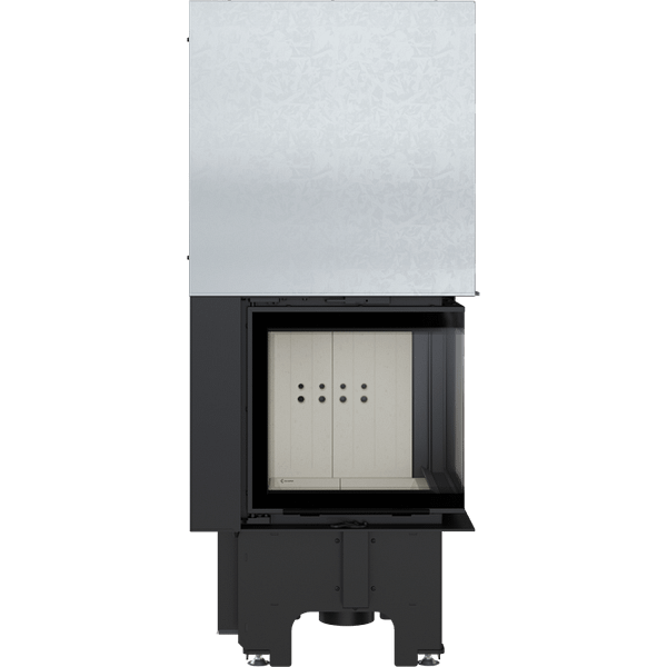 Steel Fireplace VN Right/Left-Sided 8 KW Ø 200 Lift-Up - Image 3