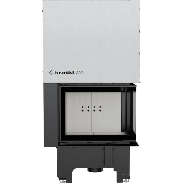 Steel Fireplace VN Right/Left-Sided 9 KW Ø 200 Lift-Up - Image 3