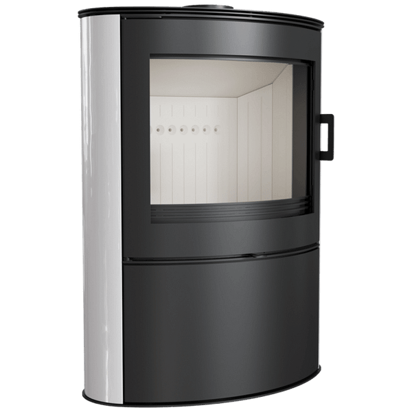 Wood burning steel self closing stove KOZA AB S 2 Ø 150 10