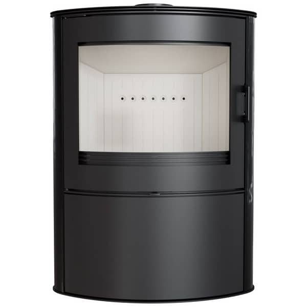 Wood burning steel self closing stove KOZA AB S 2 Ø 150 10 black/white - Image 2