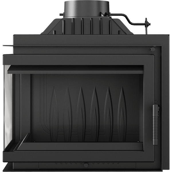 Cast Iron Fireplace SIMPLE Left/Right-Sided 6/8/15 KW Ø 200 - Image 3