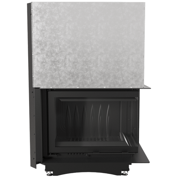 CAST IRON FIREPLACE MAJA RIGHT-SIDED 8 KW Ø 200 LIFT-UP - Image 2