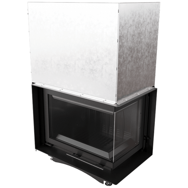 CAST IRON FIREPLACE MAJA RIGHT-SIDED 8 KW Ø 200 LIFT-UP - Image 3