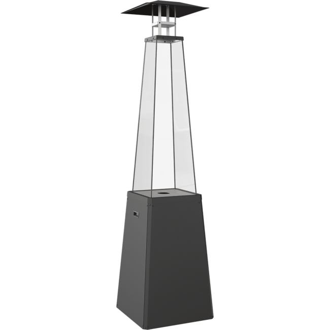 UMBRELLA BS STEEL COLOUR BLACK WITH PIPE AND REDUCER