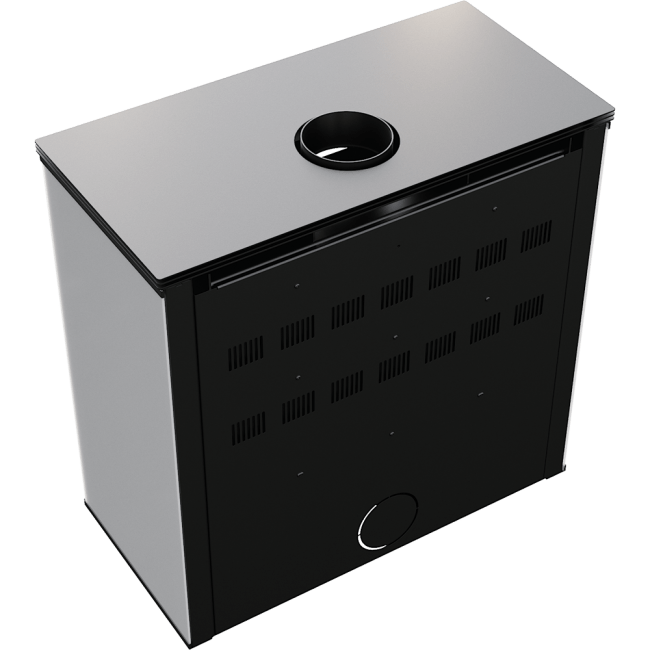 Freestanding STOVE JUNO 12 Panel White/Black - Image 9