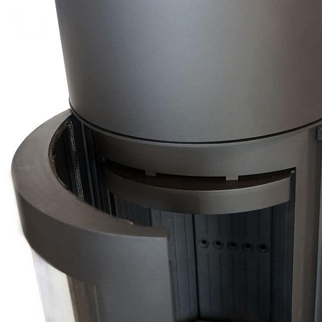 ANTARES Steel Stove Ø 150 10 KW Black Lining - Image 6