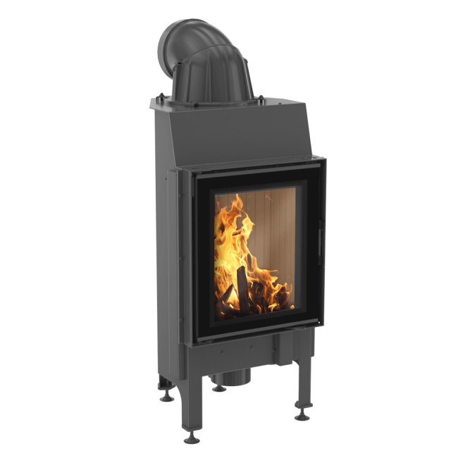 Steel Fireplace NADIA 8 7 KW Ø 200