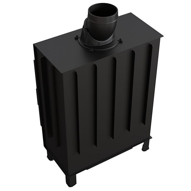 Steel Fireplace LUCY 15 KW Ø 200 - Image 8