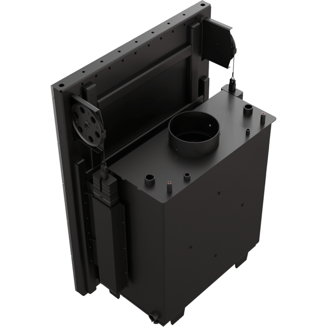 Boiler Fireplace AMELIA Lift-Up 15 KW Ø 220 - Image 4