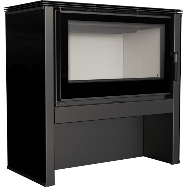 Freestanding STOVE JUNO 12 Panel White/Black