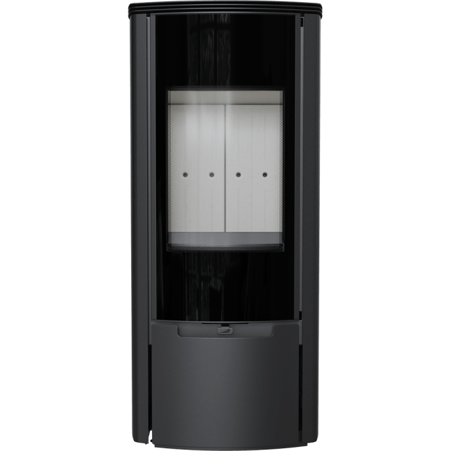 Wood burning steel stove ENYO Ø 150 6 kW - Image 3