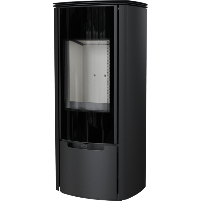 Wood burning steel stove ENYO Ø 150 6 kW - Image 4