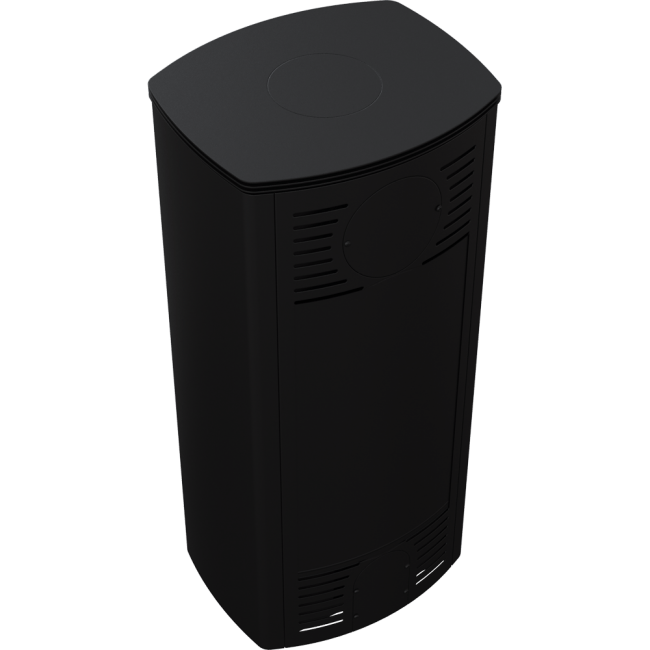 Wood burning steel stove ENYO Ø 150 6 kW - Image 5