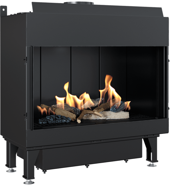 GAS FIREPLACE LEO 70 FRONT FACING NATURAL GAS ∅ 100/150 7,3 KW MANUAL - Image 2