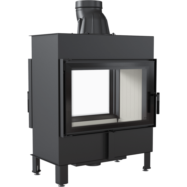 Steel Fireplace LUCY 14 KW Ø 200 - Image 7