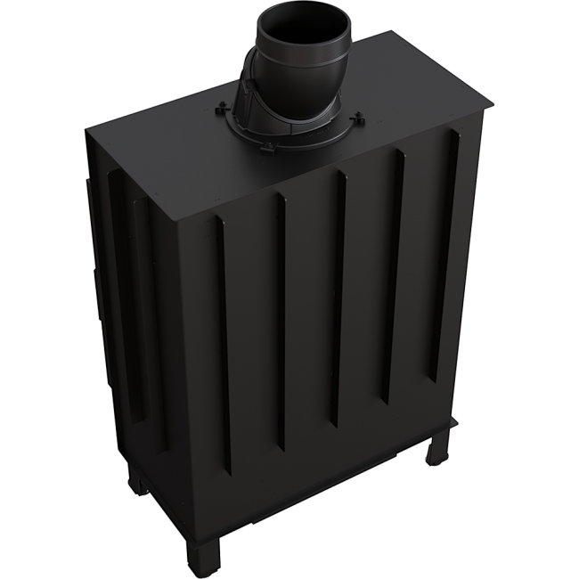 Steel Fireplace LUCY 15 KW Ø 200 - Image 4