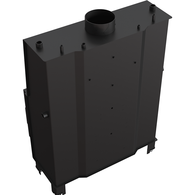Boiler Fireplace LUCY 20 KW Ø 200 Black - Image 8