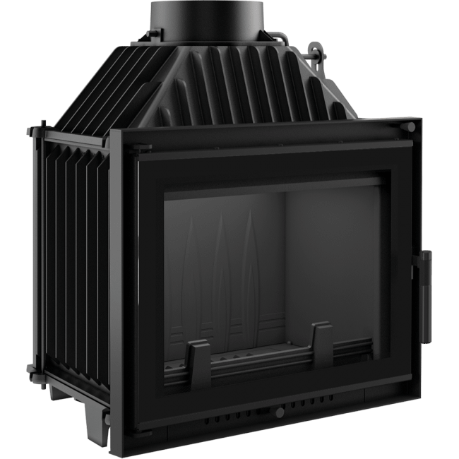 Cast Iron Fireplace MAJA Right-Left Sided 8 KW Ø 200