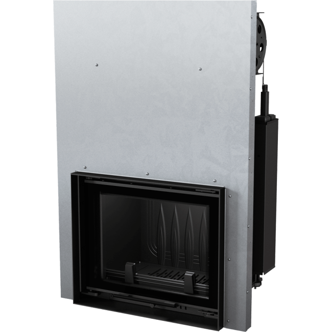 CAST IRON FIREPLACE MAJA 8 KW Ø 200 LIFT-UP - Image 3