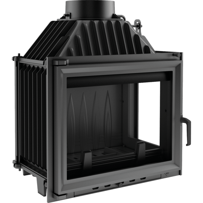 Cast Iron Fireplace MAJA Right-Left Sided 8 KW Ø 200 - Image 3