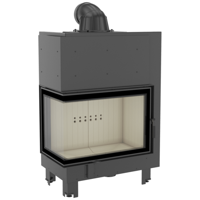 Steel Fireplace MBA 17 KW Ø 200 - Image 4