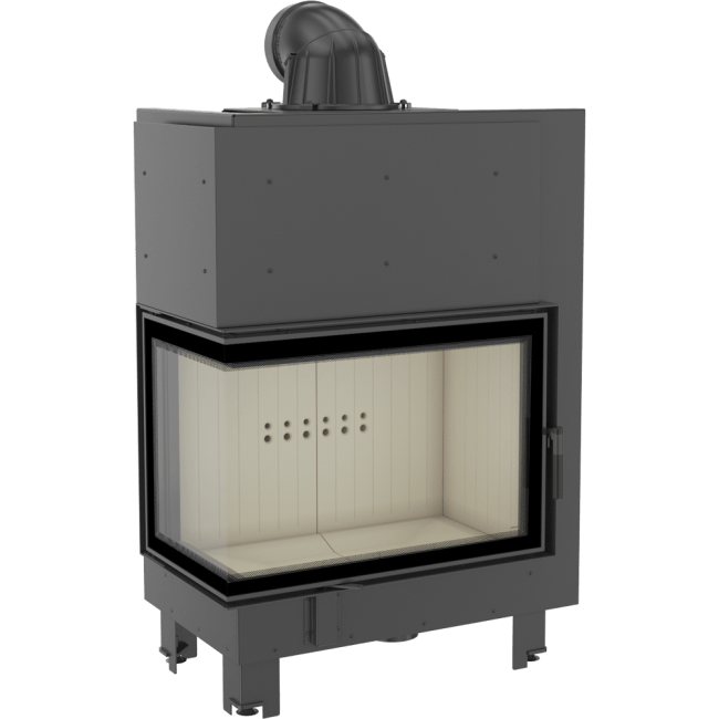 Steel Fireplace MBA 17 KW Ø 200 - Image 2