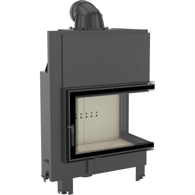 Steel Fireplace MBA 17 KW Ø 200