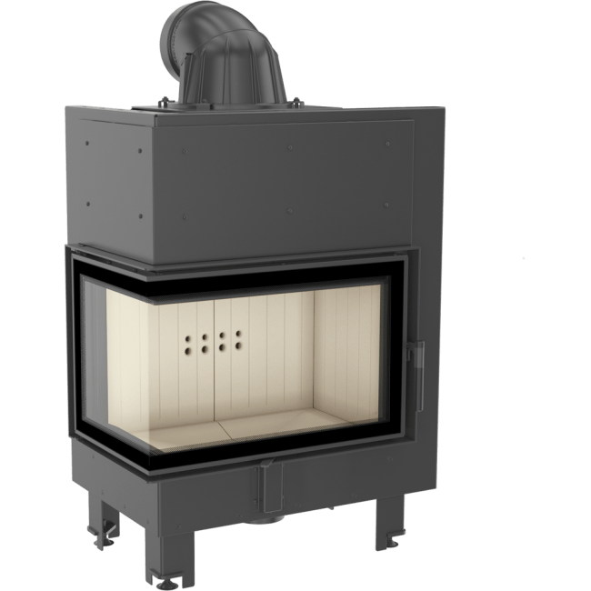 Steel Fireplace MBM 10 KW Ø 200 - Image 2