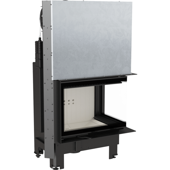 Steel fireplace MBZ 13 kW Ø 200 - Image 2