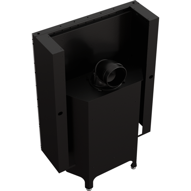 Steel Fireplace NADIA 13 KW Ø 200 - Image 6