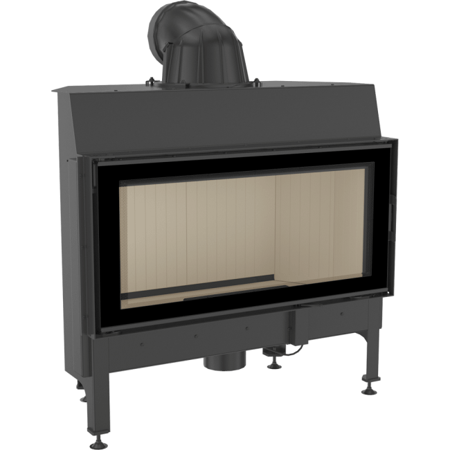 Steel Fireplace NADIA 14 KW Ø 200