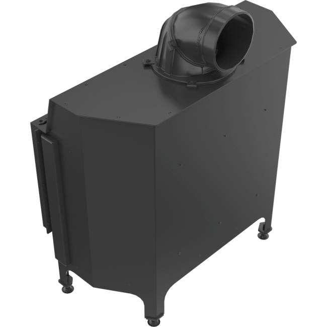 Steel Fireplace NADIA 14 KW Ø 200 - Image 3