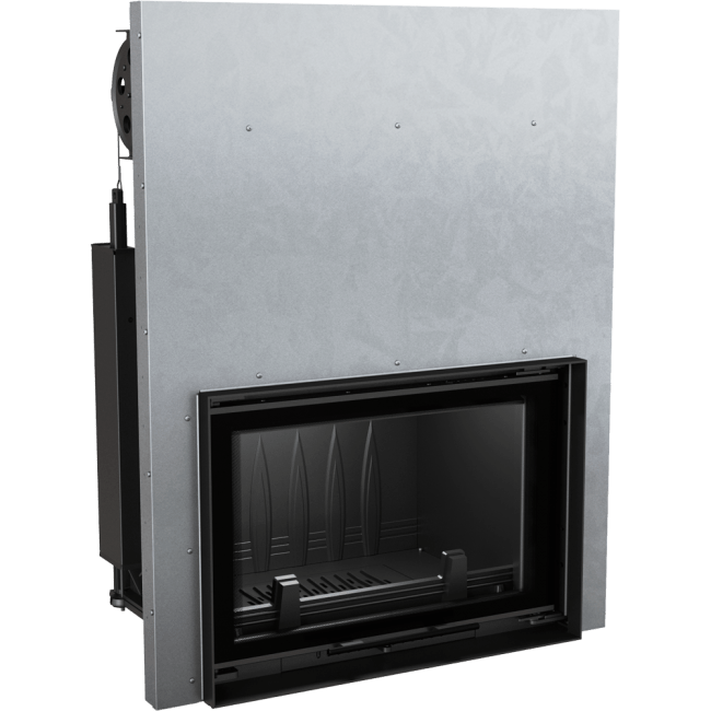 Cast Iron Fireplace OLIWIA 16 KW Ø 200 - Image 4