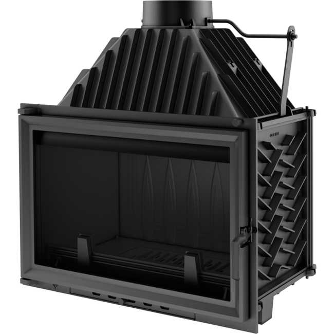 Cast Iron Fireplace OLIWIA 16 KW Ø 200 - Image 2